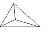 正方体有几个三角形（长正方体分别有几条棱）