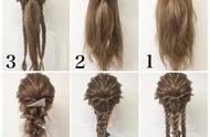 绑头发的最简单的方法图解（绑头发方法100种图解法）