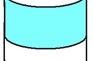 圆柱底面半径是三厘米高是10厘米（圆柱的底面直径是20高是10）