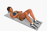 女生练腹肌最简单的4个动作（女生练腹肌最简单的4个动作图片）