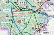 临洮新添镇高铁线路图（兰汉高铁临洮线路图2021）