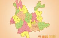 云南周边国家地图（云南地图精确到县）