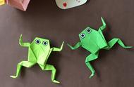 折纸青蛙的正确方法（折纸青蛙步骤文字图解）