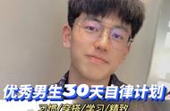 男士21天自律蜕变计划（30天自律计划时间表男生）