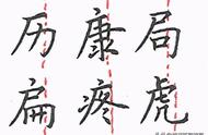 右上包围的字有哪些（右上半包围结构的字有哪些）