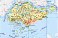 新加坡地图（新加坡面积相当于中国哪个城市）
