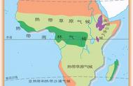 非洲气候类型分布图（非洲有多少个国家）