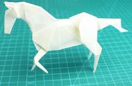 马的折纸教程（高难度折纸马教程）