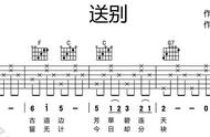 电子琴送别的和弦指法图（电子琴左手和弦位置图）
