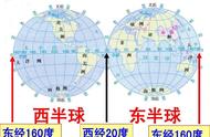 东半球和西半球划分图（东半球西半球的划分及范围）