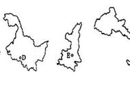 中国省份轮廓图及简称记忆（全国34个省份轮廓图）