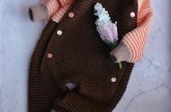 婴儿连体衣编织教程视频全集（0-6个月宝宝连体衣）