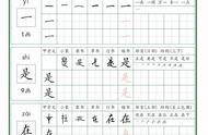 练字字体大全图片（练字的字体照片）