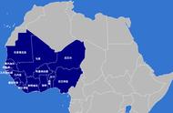 西非地理位置（西非几个国家地图）