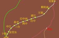 成安高铁最新线路图（成巴安高铁最新路线图）
