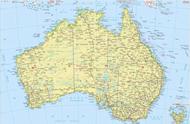 澳洲墨尔本城市地图（悉尼街道地图高清中文版）