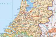 荷兰国家位置图（荷兰地图中文版）