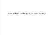 钠和水反应方程式及现象（钠与水反应的化学现象怎样）
