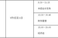 中级会计考试时间及科目安排2022（中级会计考试科目及内容汇总）