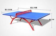 乒乓球球网标准高度（乒乓球网高度对照表）