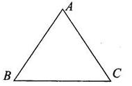 一个角是60度的等腰三角形一定是（三个角都是60度是等腰三角形么）