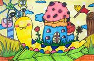 美术教案蜗牛的绘画过程（初二美术蜗牛绘画）