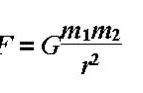 万有引力定律中大m和小m是什么（万有引力公式为什么有两个m）