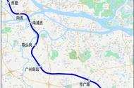 广州地铁22号线线路图高清（岑村地铁规划23号线）