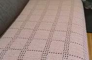 旧毛线手工织长沙发垫（旧毛线织沙发垫图样大全）