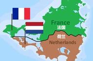 荷兰在地图什么位置（荷兰地图位置在哪里）