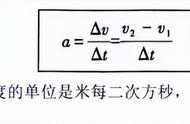 引入加速度的物理意义（为什么要引入加速度这一物理量）