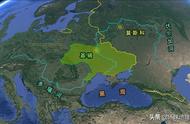 世界地图乌克兰多大（乌克兰国家地图中文版全图）