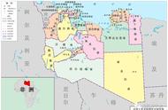 利比亚地图的位置（利比亚中文地图）