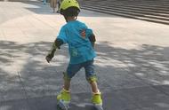 儿童学习溜冰鞋初学（溜冰鞋儿童3-12岁初学者教程）