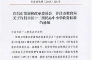 许昌学院学费价格表（许昌学院大专学费收费标准）