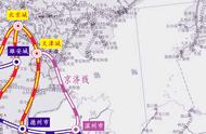 京沪高铁三线规划图（京沪高铁二线线路图最新）