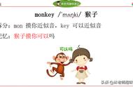 猴子英语快速记忆（猴子的英语巧记法）