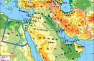中东地区地图（中东国家地图图片全图）