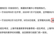 2022上海中小学暑假安排（上海中小学暑假时间安排）