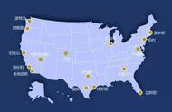 美国城市地图（美国50个州地图高清）