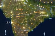 印度主要城市地图（印度 行政区 地图）