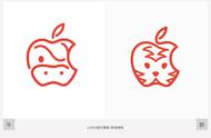 苹果最新logo设计图（苹果logo真正的设计）