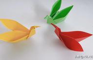 怎样用纸折简单的小鸟（怎么折最简单的小鸟）