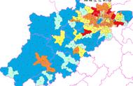 杭州八大区域划分图（杭州市区地图放大版）