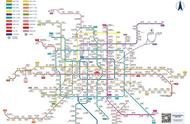 北京市地铁2号线高清图（北京二号线地铁站点地图）