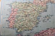 西班牙在世界地图位置（西班牙地图和中国地图）
