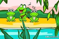 青蛙唱歌儿歌（关于青蛙的儿歌女的唱）