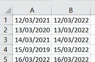 excel表格随着日期内容变更（excel表格日期怎样自动更改）
