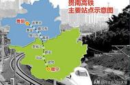 东兰铁路规划图（兰福铁路途经路线）