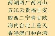 36个省最快记忆方法（省份快速记忆口诀）